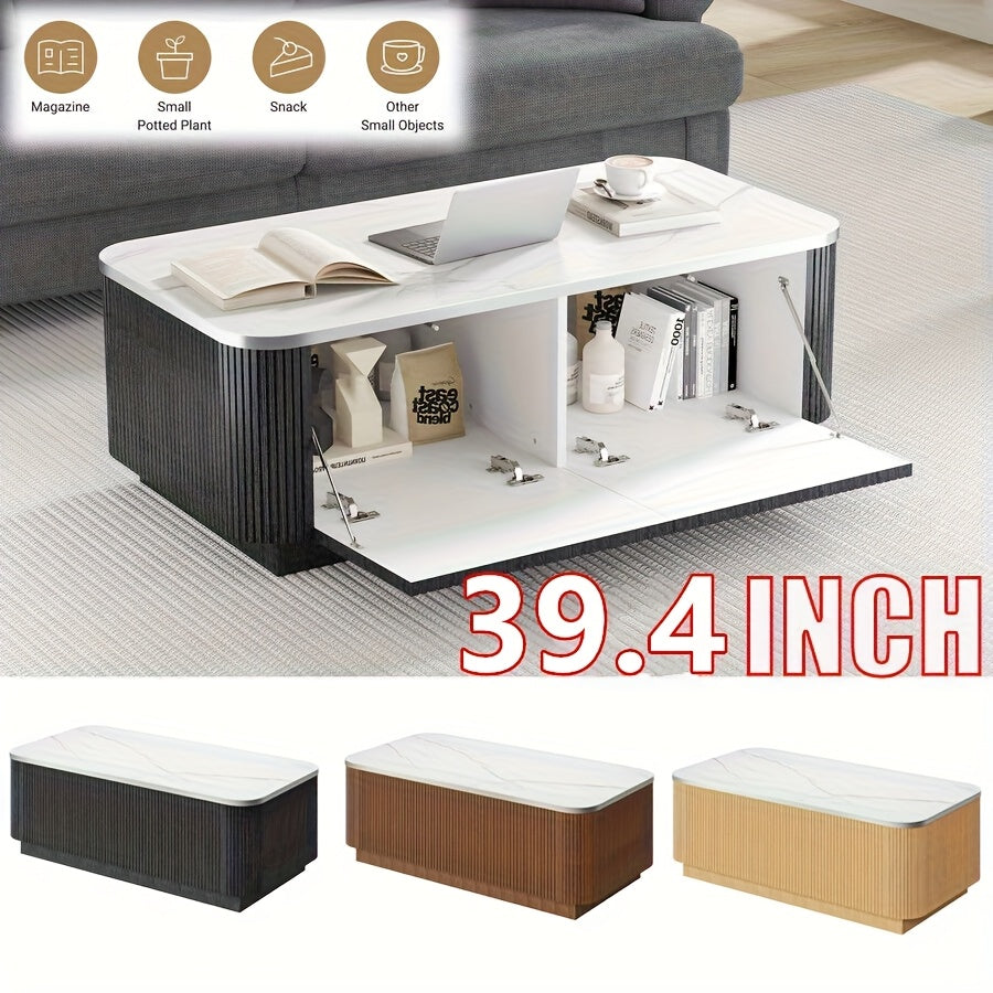 Coffee Table with Storage 39.4\