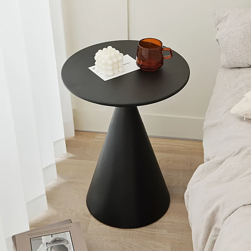 1pc Coffee Table Modern Living Room Black Low Center Table Bedroom Metal Furniture