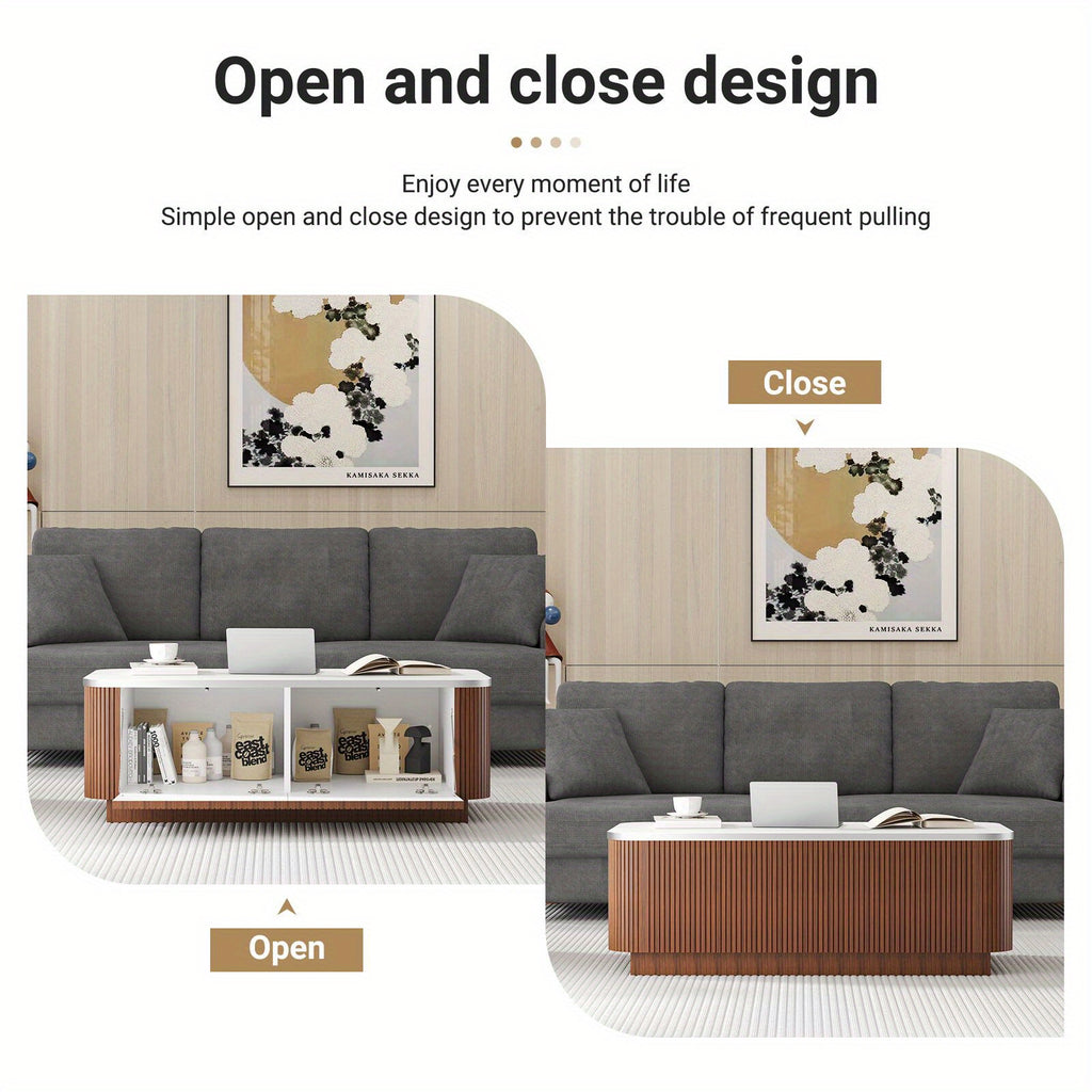 Coffee Table with Storage 39.4\