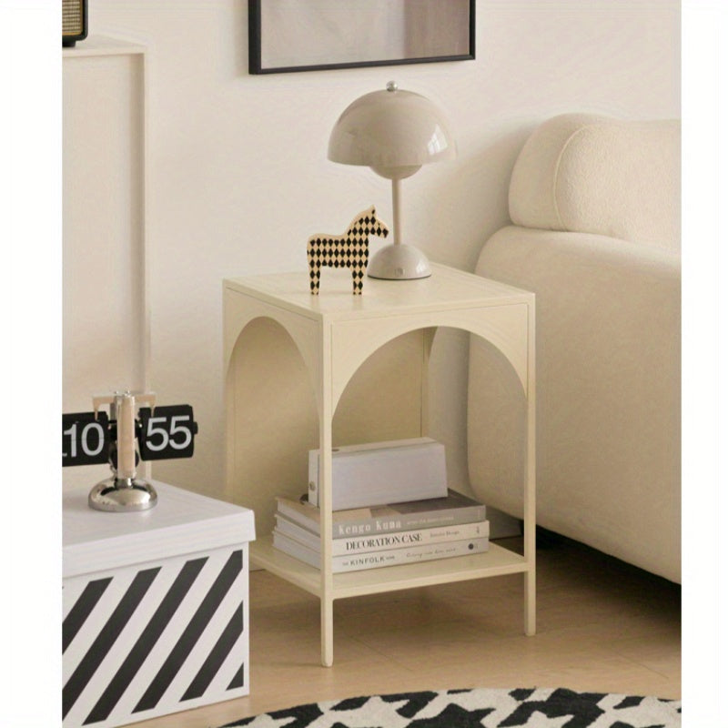 Cream Wind Living Room Sofa Shelf Bedroom Bedside Small Side Table Creative Mini Bedside Table Small Coffee Table